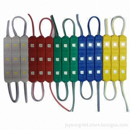 Super brightness good-quality waterproof 3LED 5050 LED injection module